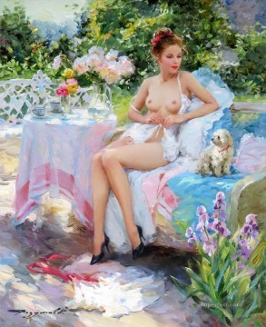 Desnudo Painting - Pretty Woman KR 026 Desnudo impresionista